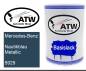 Preview: Mercedes-Benz, Nautikblau Metallic, 5929: 500ml Lackdose, von ATW Autoteile West.